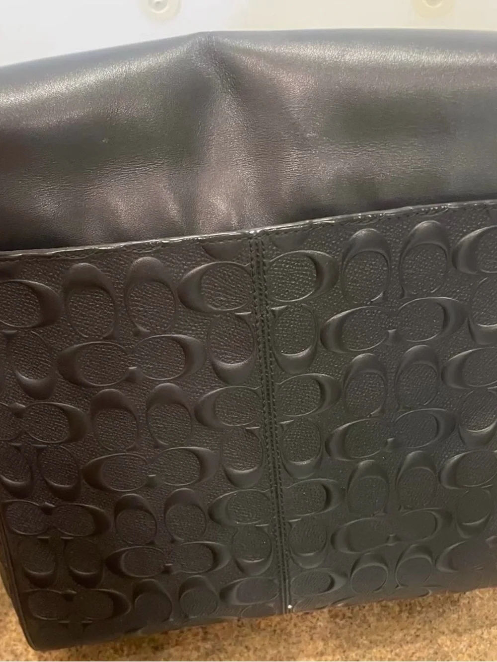 COACH messenger bag